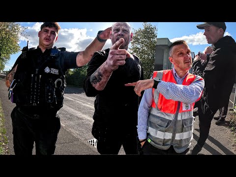 BRUTALLY ASSAULTED BY VIOLENT THUG WORKER FOR PUBLIC FILMING!!!! - Lordan UK