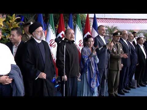 Presidente Ortega recibe a Ebrahim Raisi, presidente de la República Islámica de Irán