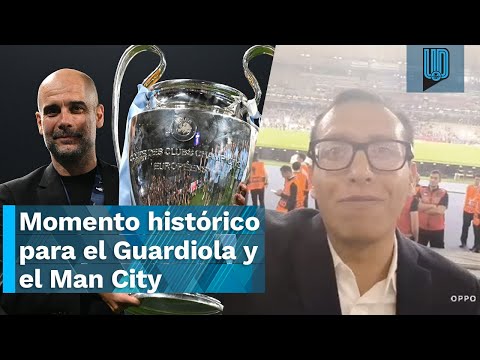 Momento histórico para el Pep Guardiola y el City  Manchester City 1-0 Inter