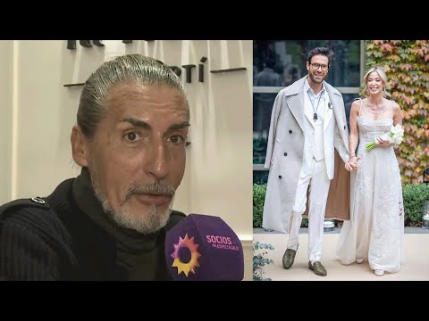 El análisis de César Juricich sobre el look de Jésica Cirio y Elías Piccirillo para su casamiento