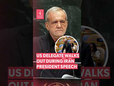 US delegate walks out during Iran president's UN speech