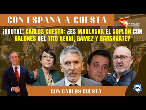 ¡Brutal!Carlos Cuesta ¿es Marlaska el soplón con galones del TiTo Berni, Gámez y Barsagate?