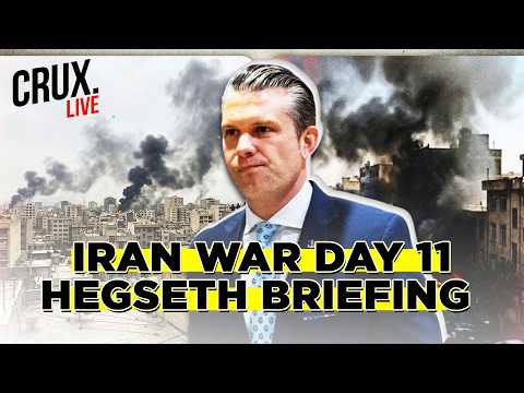 US Israel Iran War LIVE | Pentagon Briefing | Pete Hegseth | Gen Caine | Mojtaba Khamenei | Trump