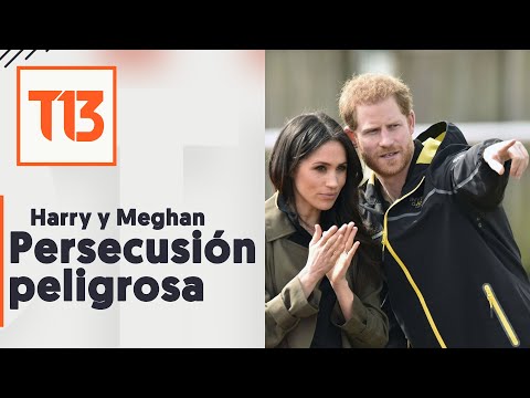 Príncipe Harry y Meghan Markle involucrados en persecución casi catastrófica con paparazzis