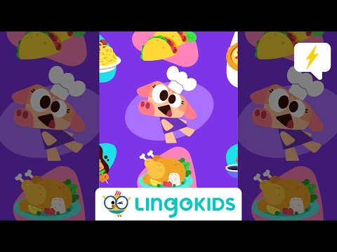 Welcome to the WORLD FOOD Party in our new Lingokids GEOFOOD SONG 🌮🥗🎶