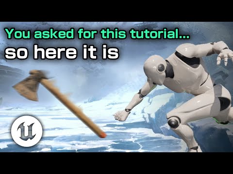 Boomerang Weapon Tutorial in Unreal Engine 5