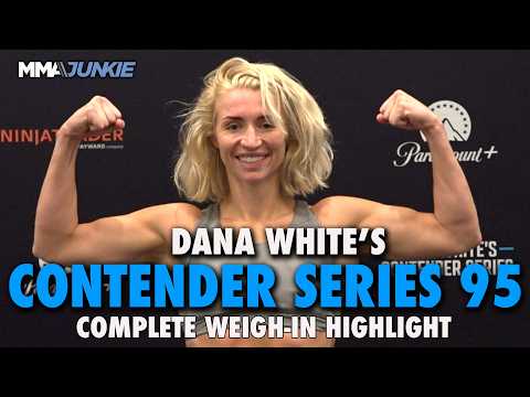 Dana White's Contender Series 95 weigh-in highlight