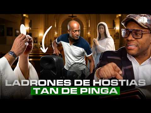 ¡NI LA IGLESIA SE SALVA! TOLENTINO REVELA LADRONES DE HOSTIAS TAN DE PINGA