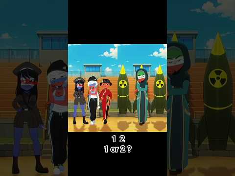 Iran's nuclear bomb 🇮🇷☢️ #countryballs #shorts #countryhumans #iran #video #edit @stategerls