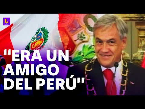 Peruanos recuerdan a Sebastián Piñera: Era un amigo del Perú