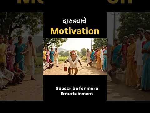 दारुड्याचे Motivation #viralvideo #trending #comedy #alcohol #motivation #village