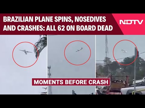 Brazil Plane Crash | All 61 On Board Killed In Brazil Plane Crash & Other News