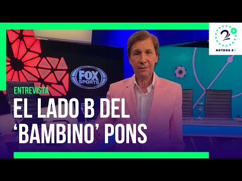 'Bambino' Pons: Datos curiosos de su carrera y su relación con el fútbol colombiano