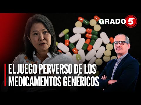 El juego perverso de los medicamentos genéricos | Grado 5 con David Gómez Fernandini
