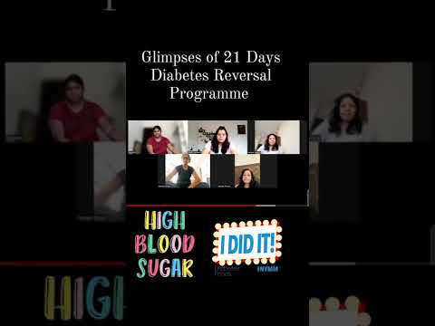 Glimpses of 21 Days Diabetes Reversal programme