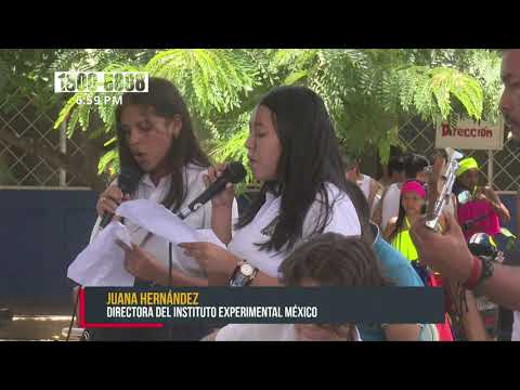 Instituto Experimental México conmemora el Día del Estudiante - Nicaragua