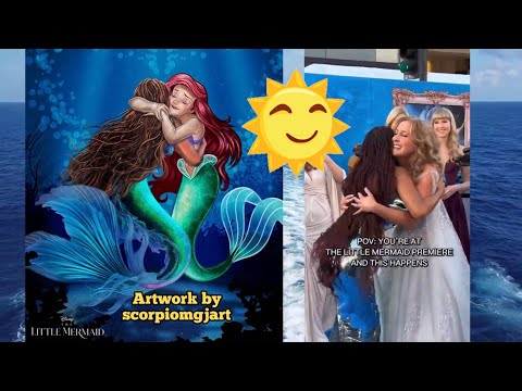 The Little Mermaid : Jodi Benson & Halle Bailey 🧜‍♀️ (THEY FINALLY MET!)