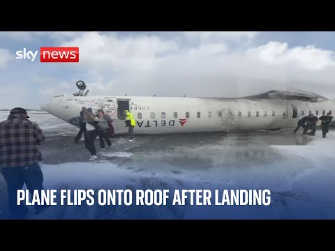 All 80 passengers survive crash landing in Toronto