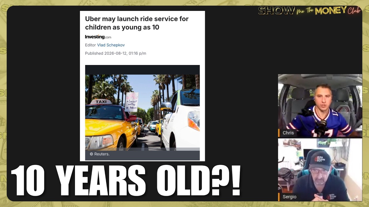 Uber May Offer Rides For 10 YEAR OLDS?!