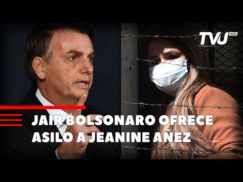 JAIR BOLSONARO OFRECE ASILO POLÍTICO  A JEANINE AÑEZ