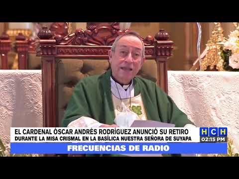 ¡Cardenal Rodríguez, pide perdón y anuncia que esta es su última Misa Crismal!