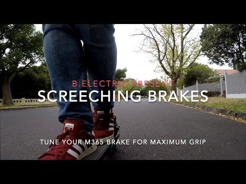 Screeching Brakes - How to adjust your M365 electric scooter brakes for maximum grip