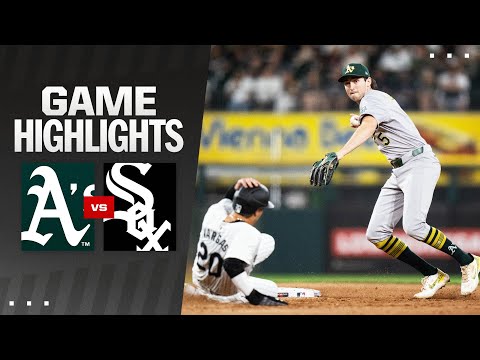 As vs. White Sox Game Highlights (9/13/24) | MLB Highlights