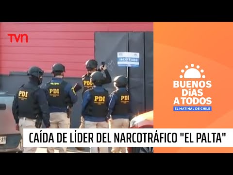 Así cayó El Palta, reconocido líder del narcotráfico de Concepción | Buenos días a todos
