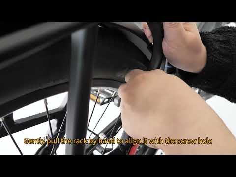 HOW TO: install the rear rack of SPECTER-ST