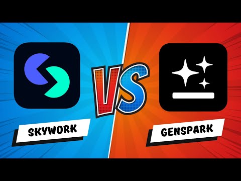 AI 에이전트의 최강자는 누구? 스카이워크 VS 젠스파크