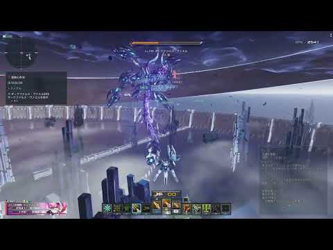 【PSO2NGS Ship7 WindowsPC】緊急クエスト「星蝕の奔流」ダークファルス・ヴァエルとの戦い