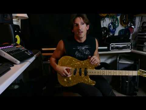 Guitarist AC Alexander on the Babicz Full Contact Bridge