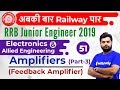 1000 PM - RRB JE 2019  Electronics Engg by Ratnesh Sir  Amplifiers (Feedback Amplifier)[2]