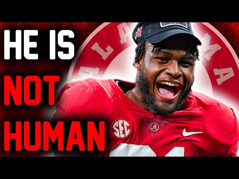 The ALABAMA MONSTER Who COMPLETELY DOMINATED College Football...