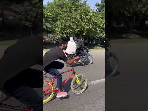Gunga cycle rider #youtubeshorts #viral stund 🤑🤑🤑