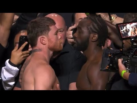 CANELO • TERENCE CRAWFORD – FULL WEIGH IN | INTENSE FINAL FACE OFF #canelocrawford