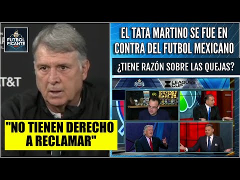 El Tata Martino DISPARÓ y se ARMÓ EL GRAN DEBATE en Picante por Leagues Cup | Futbol Picante