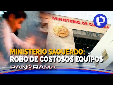 Vergonzoso saqueo en el Ministerio de Cultura: robo de costosos equipos durante varios meses