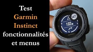 Vido-Test : Test Garmin Instinct : montre GPS de randonne