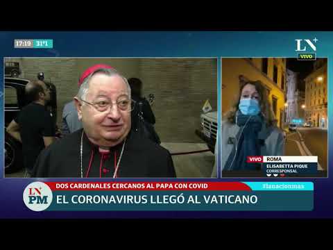 Temor en el Vaticano: dos cardenales cercanos al papa Francisco tienen coronavirus