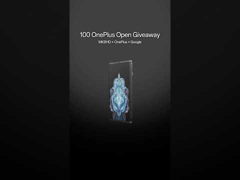 Want to win a #OnePlusOpen? Now's your chance! Link in description.