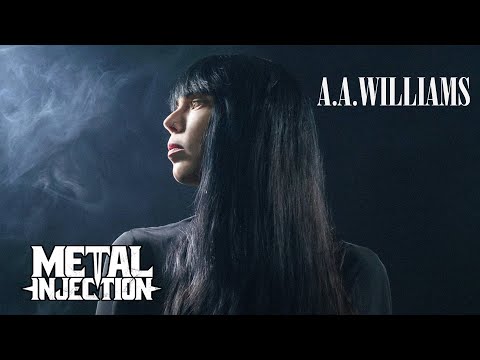 A.A. WILLIAMS Talks Experience With SLEEP TOKEN, Touring USA, Mental
Health & More | Metal Injection