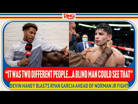“A BLIND Man Could See It!” Devin Haney SLAMS Ryan Garcia, “A Totally Different Person” Off PEDS