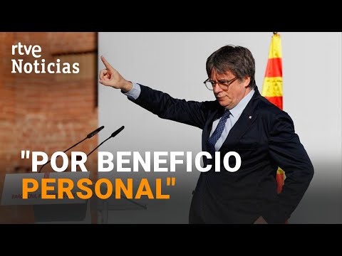 AMNISTÍA- PUIGDEMONT: EL JUEZ LLARENA MANTIENE que NO LA APLICARÁ por DELITO DE MALVERSACIÓN | RTVE