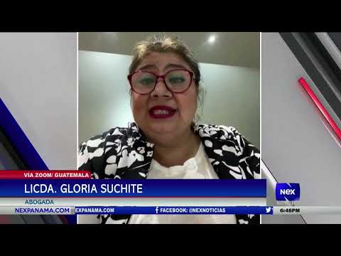 Entrevista a Licenciada Gloria Suchite, la entrega del avión al expresidente Martinelli