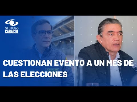 Candidatos a la Alcaldía de Bogotá critican evento del Gobierno Petro: ¿Qué los molestó?