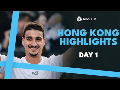 Sonego Plays Nakashima, Norrie, Kecmanovic & Darderi Feature | Hong Kong Day 1 Highlights