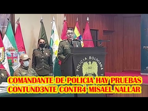 COMANDANTE GENERAL DE POLICIA EXISTEN PRUEBAS CONTR4 MISAEL NALLAR ,RAUL CABALLERO Y ESTEBAN BELTRAN