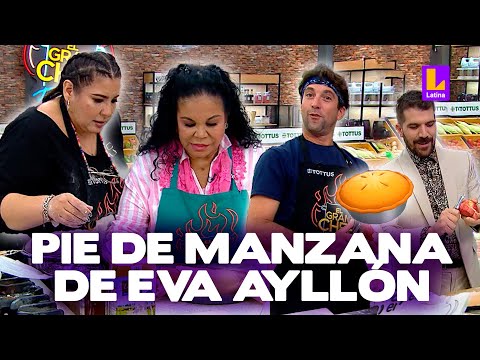El Gran Chef Famosos PROGRAMA 12 de julio | Plato dos: pie de manzana de Eva Ayllón | LATINA EN VIVO