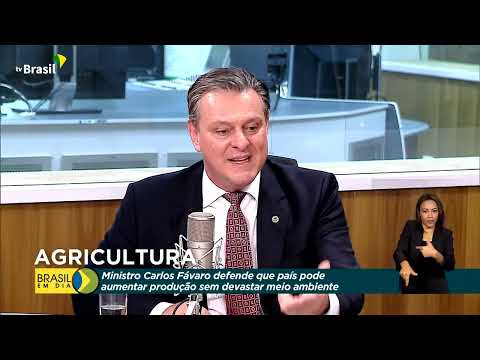 Ministro destaca importância de crescimento sustentável na agricultura